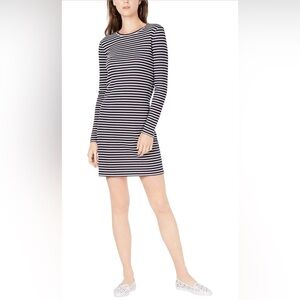 MICHAEL Michael Kors Striped Shirt Dress - Size S